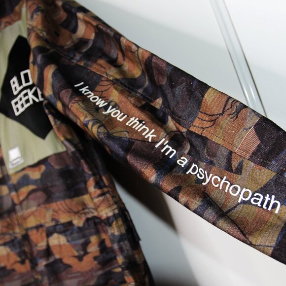 BNWT SS19 UNDERCOVER "BLOODY GEEKERS" CAMO COAT 2 - Picture 10 of 13